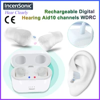 digital hearing aids rechargeable sr101 audifonos 10 channels hearing device 5 colours hearing amplifier for elderly