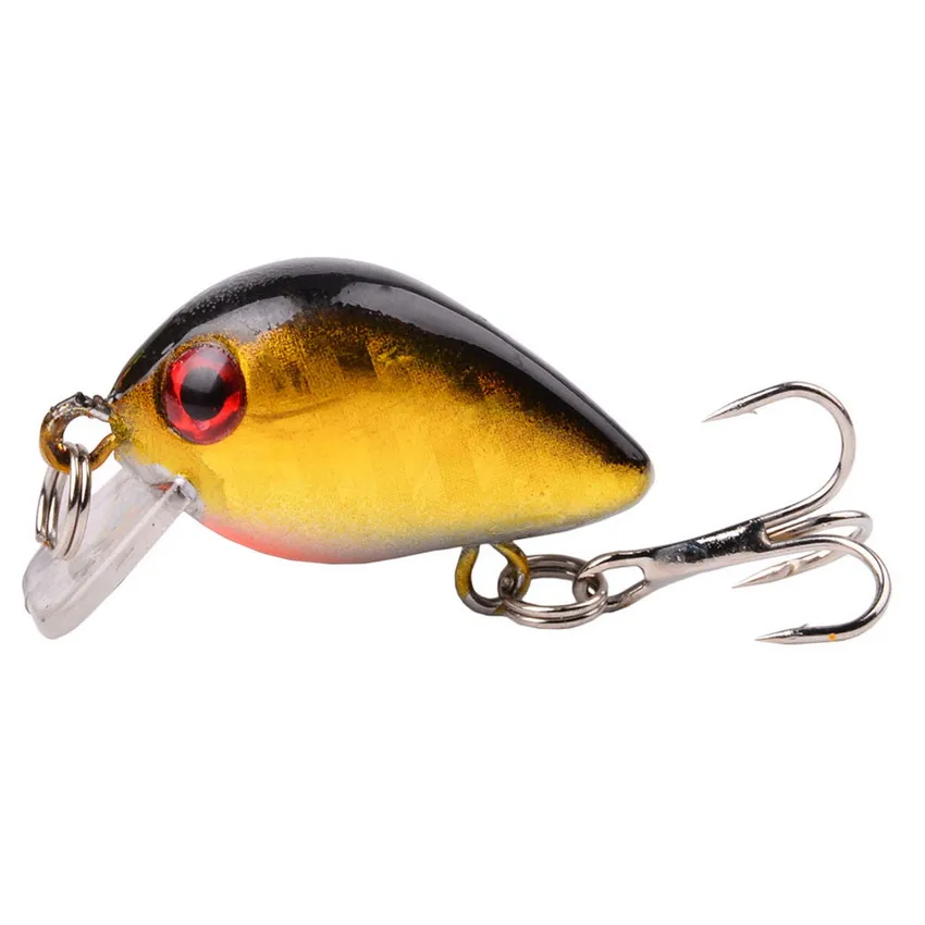 Aorace 30 мм 2 г Crazy воблеры мини Topwater Crankbait искусственные японские жесткие приманки Pesca плавающие рыболовные приманки бас Pesca - Цвет: FS0229 C