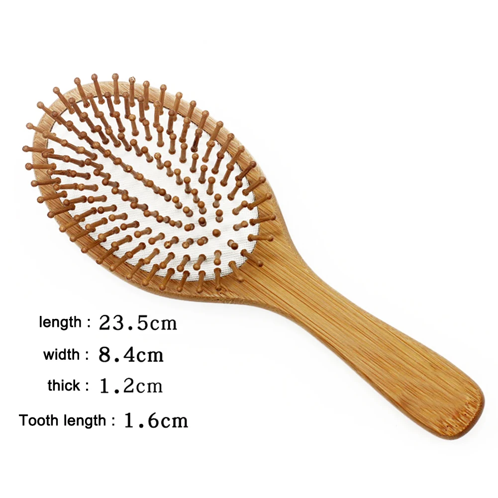 Деревянная расческа для ухода за волосами массажная Расческа спа