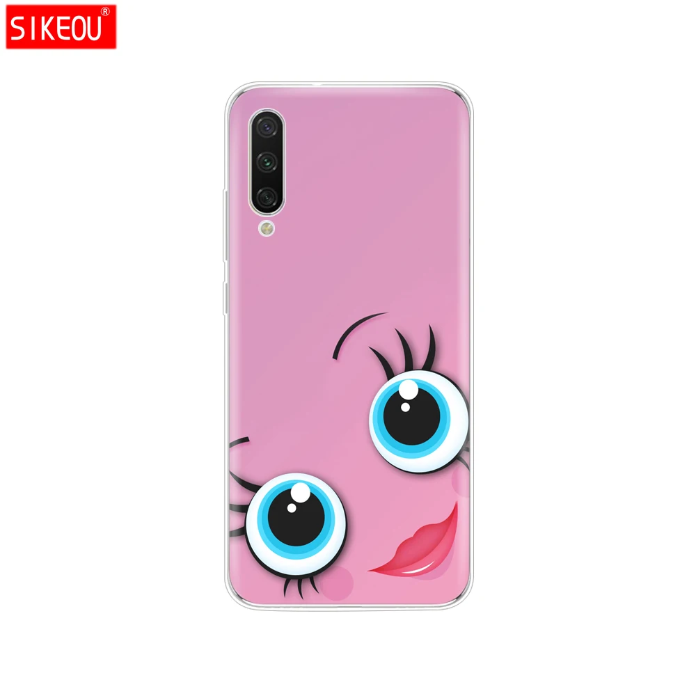 34167 Силиконовый чехол для Xiaomi mi A3, чехол с полной защитой, мягкая задняя крышка из ТПУ, чехол для телефона s для Xio mi A3, бампер, чехол, тигр, цветок - Цвет: 34167