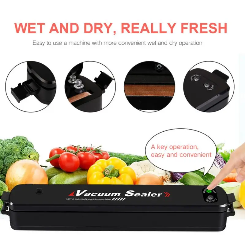 

Vacuum Packing Machine Sous Vides Vacuum Sealer For Food Storage New Food Packer Vacuum Bags Vacuum Packaging Home Kitchen Tools