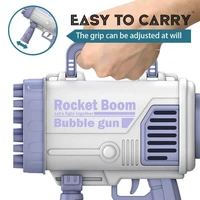2021 new summer magic bubble machine electric automatic bubble blower maker gun kids outdoor toys birthday gift