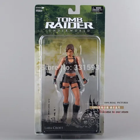 Экшн-фигурка NECA Tomb Raider Underworld Лара Крофт из ПВХ, 7 дюймов, 18 см, новинка в коробке