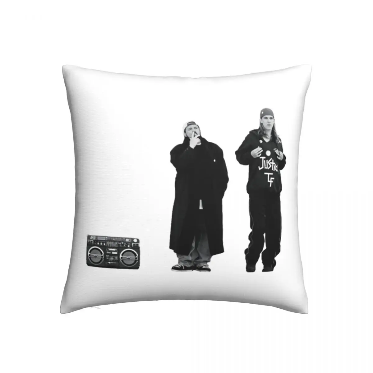 

Чехол-Подушка Dogma Jay and Silent Bob at the Quick Stop Чехол-Подушка на молнии в автомобиле симпатичный весенний чехол из полиэстера