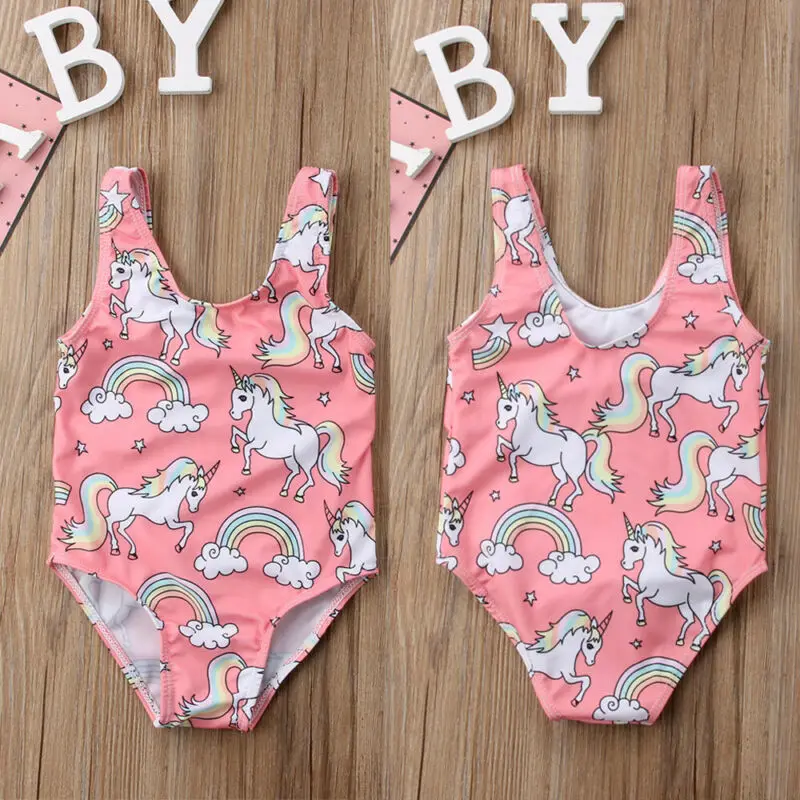 ImCute/2020 г. милый купальник для новорожденных девочек летняя одежда купальные