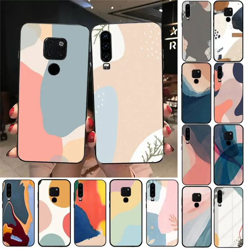

Color mashup Phone Case For Huawei Y6 7prime 9prime Y5 2019 Y5 Y6Prime 2018 Nova 3E mate10 20lite 20Pro funda case