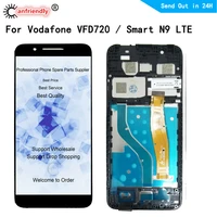 lcd for vodafone vfd720 vfd 720 smart n9 lte lcd display touch panel screen front glass digitizer with frame assembly for vfd720