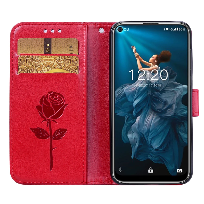 Oukitel C17 Pro Чехол 6,3" защитный из искусственной кожи чехол флип для телефона Funda Oukitel C17Pro C17 Pro MT6763 чехол-кошелек с отделением для карт