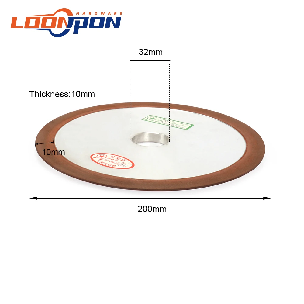 Алмазное шлифовальное колесо шлифовальный диск из смолы для твердосплавного