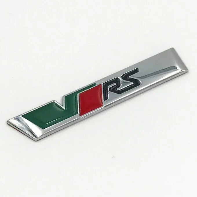 Skoda VRS логотип автомобиля Модифицированный Octavia RS Fabia Hao Rui Xin Rui превосходный металлический логотип автомобиля Tag