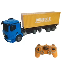 120 scale big size rc container truck car toy good gift for children boy kids second speed large capacity rc trailer model