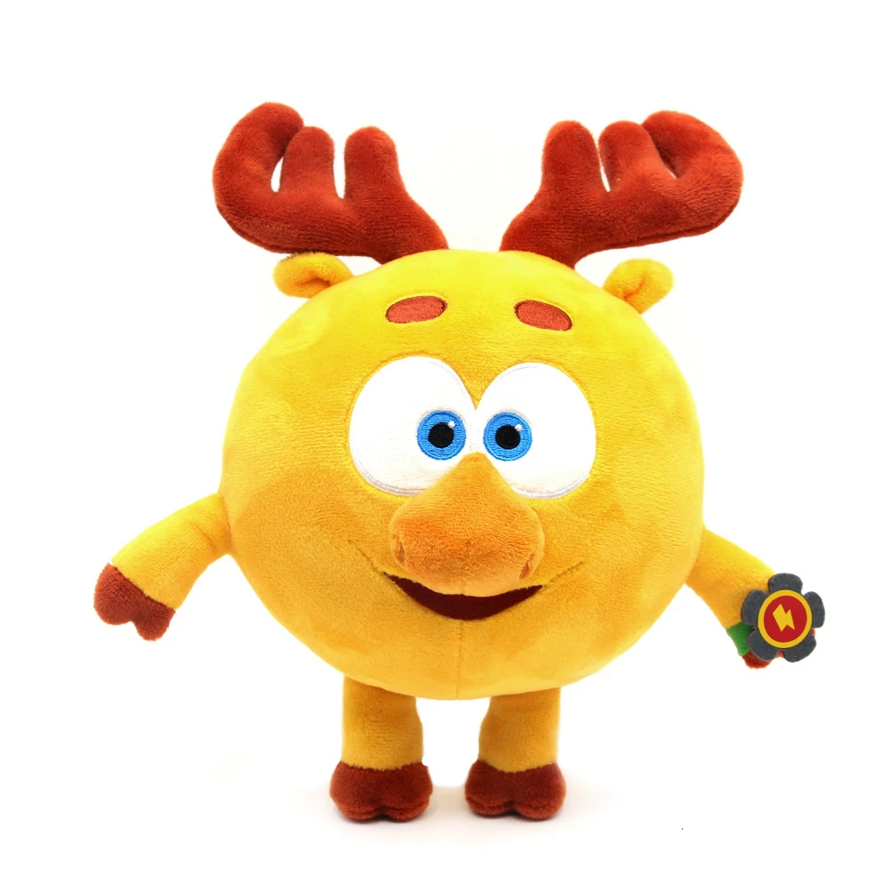 20 см мультфильм Babyriki плюшевые игрушки Krosh Losyash Pin Nyusha голубой кролик супер мягкая кукла