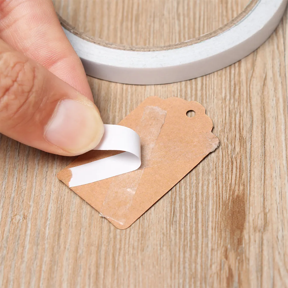 Двусторонняя клейкая лента для рукоделия прочная уплотнительная 12 м/рулон