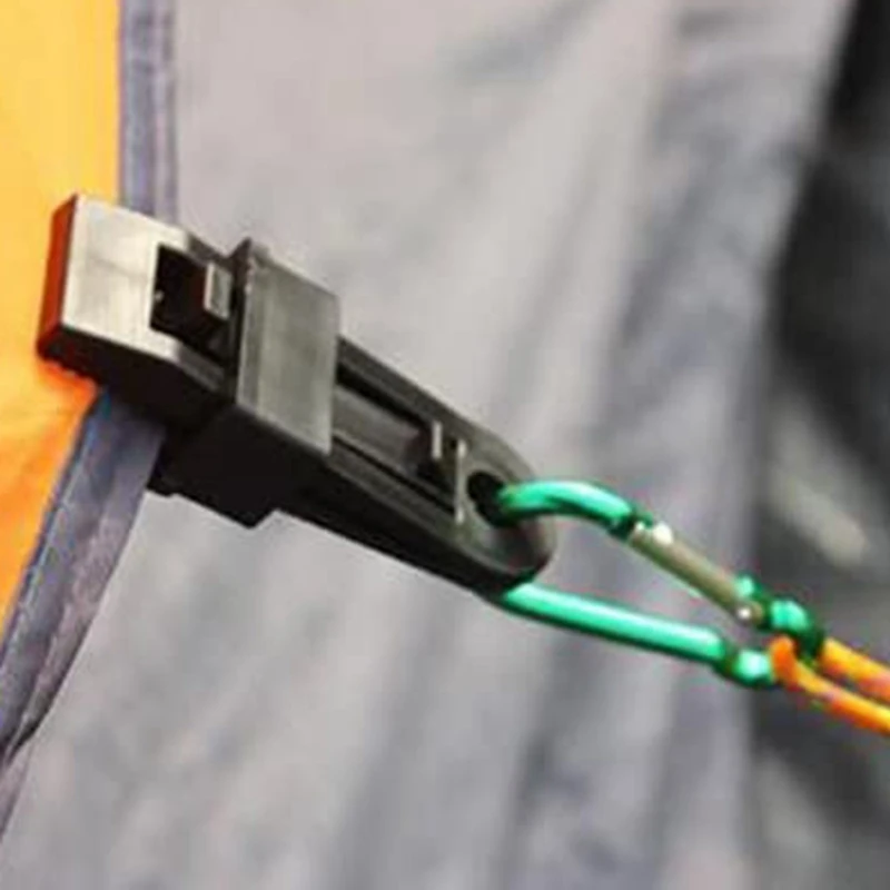 

18 Pcs Clamp Tarp Clips Awning Clamp Set Trap Clips Tent Snaps Hangers Camping Clamp Clips Tent Tighten Lock Grip