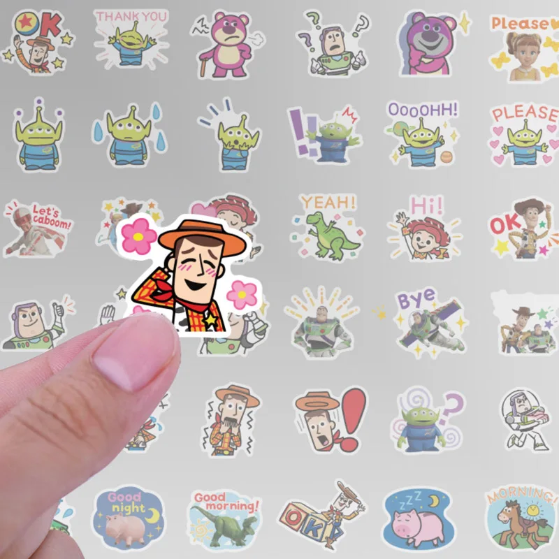 80 шт. стикеры игрушка &quotДисней&quot История 4 наклейки Forky Woody Alien Buzz Lightyear