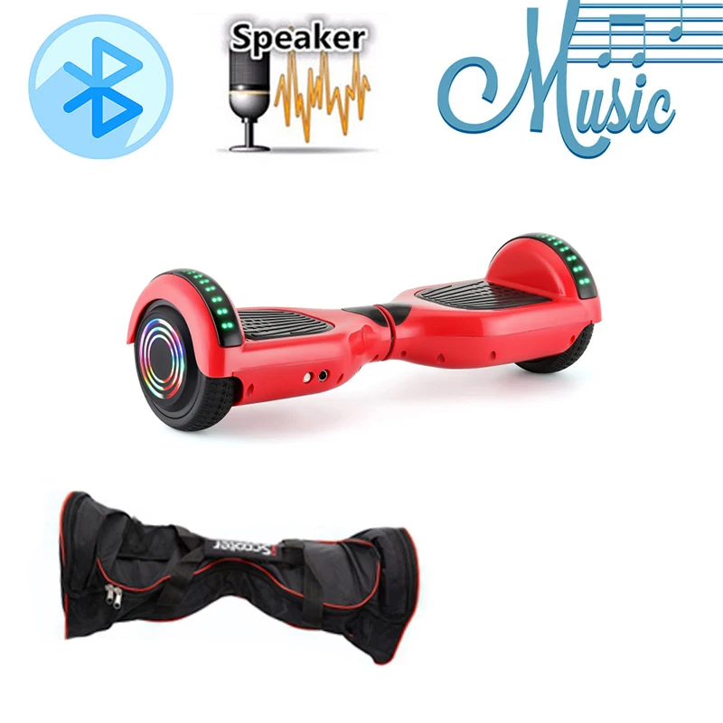 IScooter Ховерборд 6 5 дюймов Bluetooth динамик скутер скейтборд самобалансирующийся