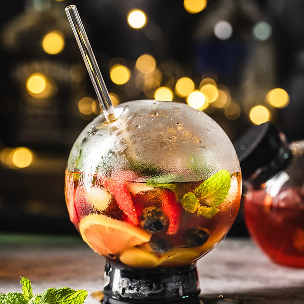 Прозрачная креативная Сфера бокал для коктейлей домашний бар вечеринка