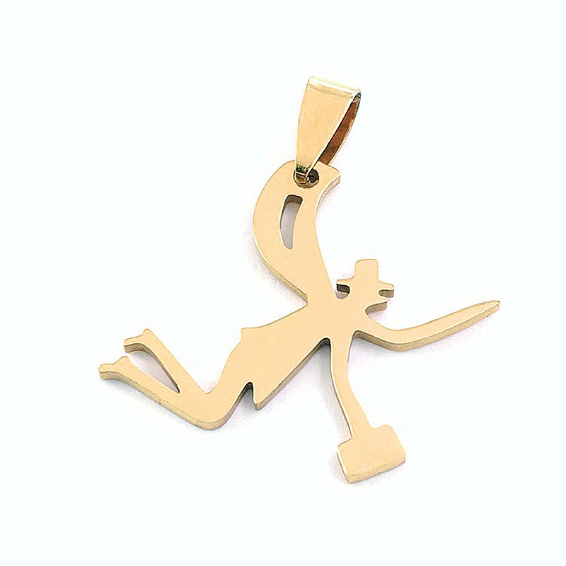 Подвеска из нержавеющей стали для Хэллоуина полированная подвеска модные