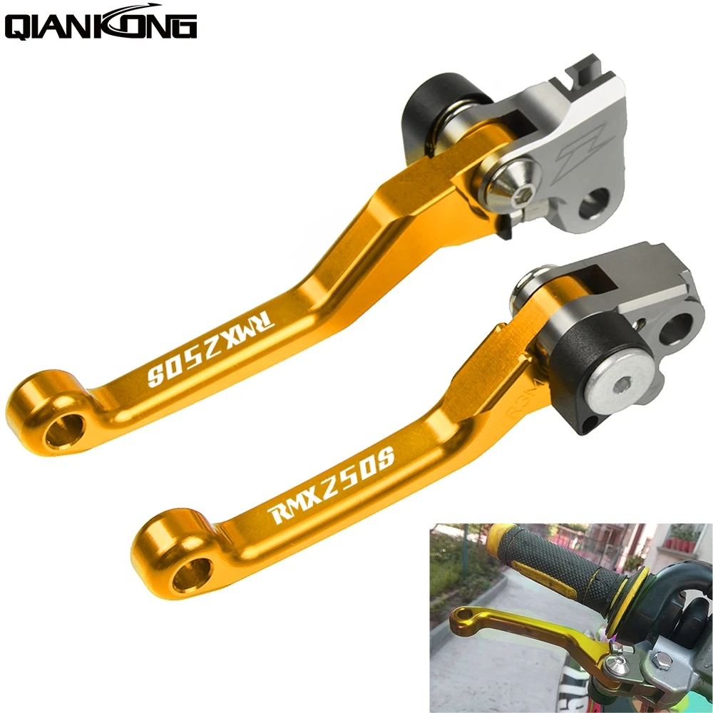 CNC Aluminum 93 95 RM250 R S Dirt bike рычаг сцепления для мотоцикла ручка Suzuki RMX250S RM 250D 250 1993 1994