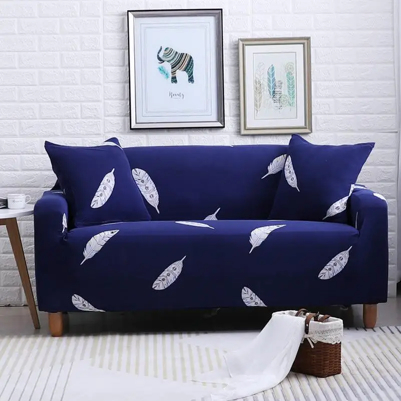 

50Slipcovers Sectional Printed Sofa Covers Elastic All-inclusive Polyester Stretch Sofa Towel Sofa Cushion for living Room
