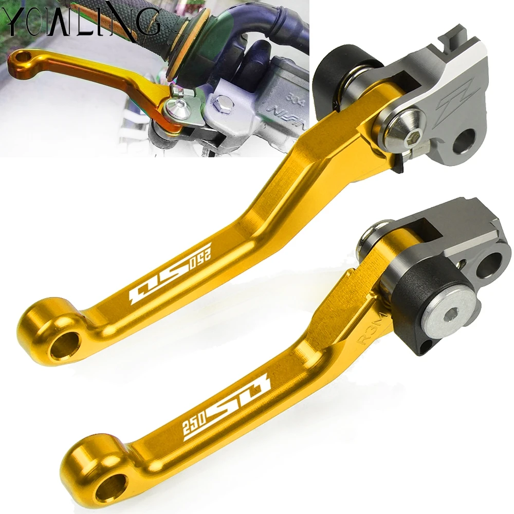 For Suzuki 250 SB 250SB 2002 2003 2004 2005 2006 Dirt Bike Motocross Motorbike Aluminum Custom Made Folding Brake Clutch Lever