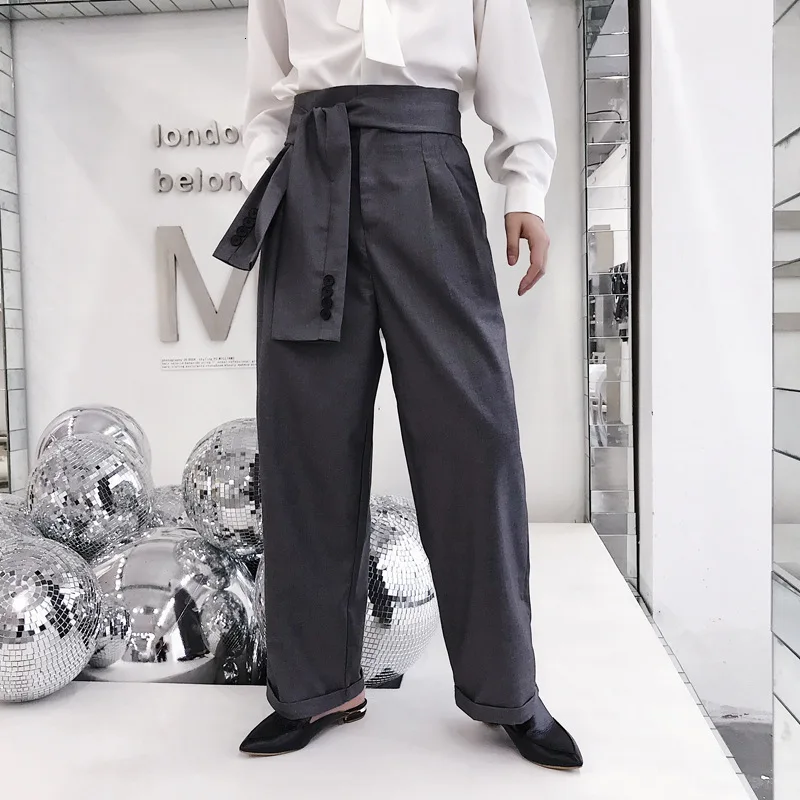 Темный Ветер Мужская одежда ниша с высокой талией до талии печать безусловно