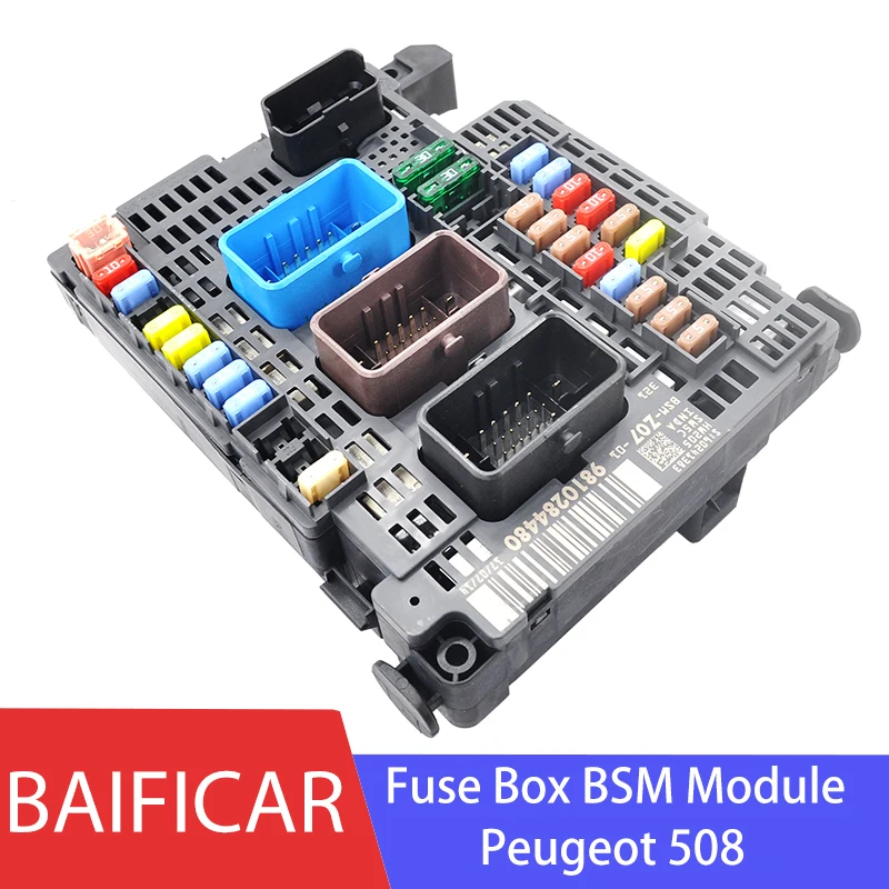 Baifar Сменный предохранитель коробка BSM модуль BSM Z09-01 BSM-Z06-01 9811985380 4474355 для peugeot 508 Allure