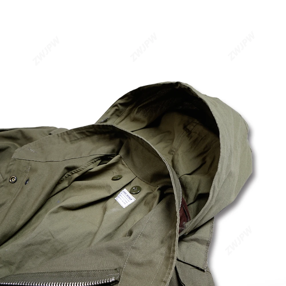 Ww2 корейский военный вьетнамский Американский армейский плащ M65 ретро хлопковая