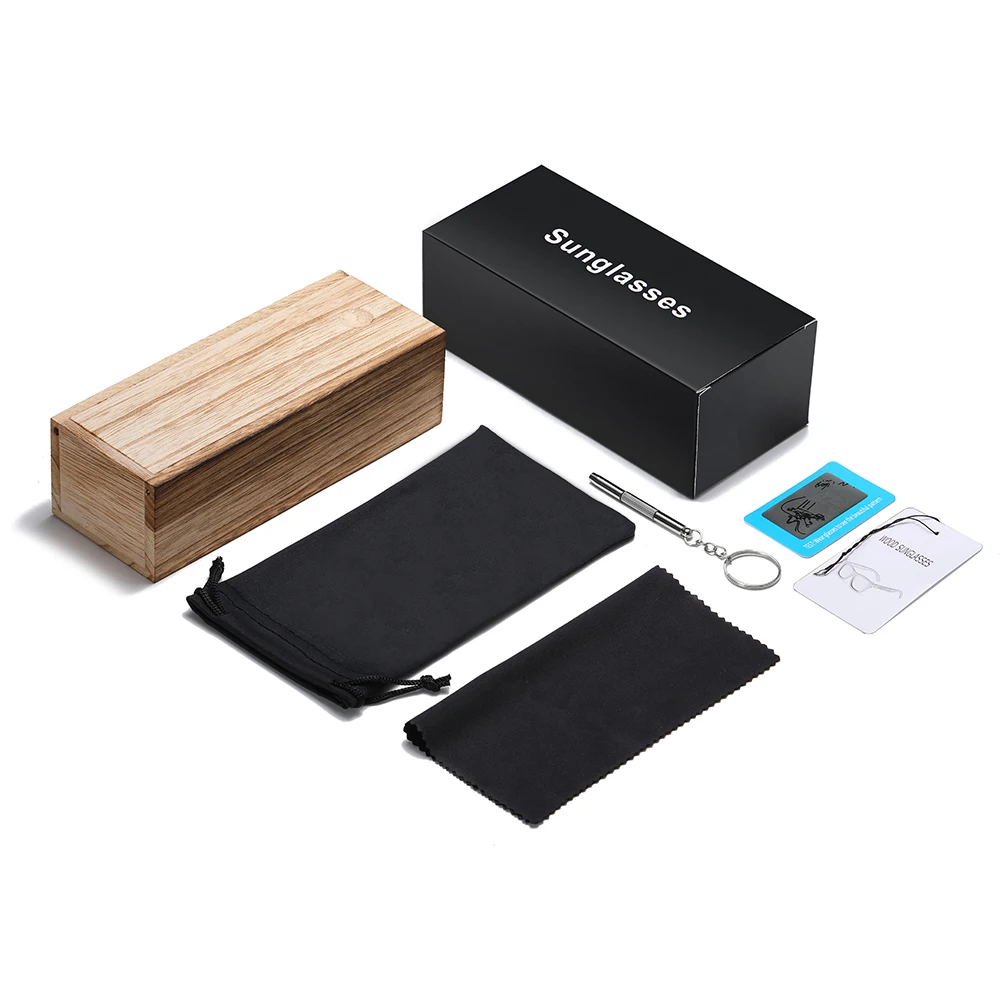 EZREAL брендовые деревянные Винтажные Солнцезащитные очки для мужчин