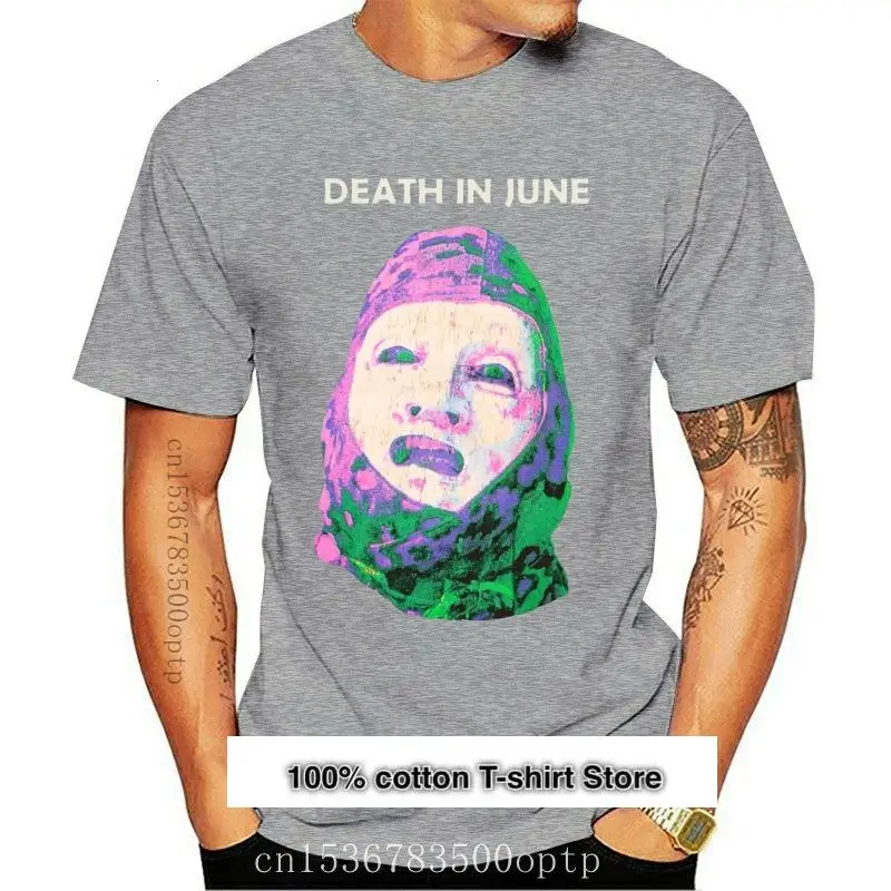 

Camiseta Vintage de Death In June, camiseta vintage, Top reestampado, novedad de 2021