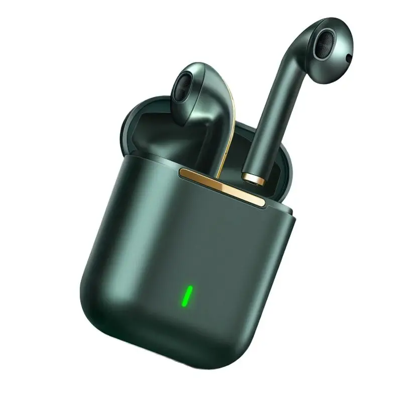 

Беспроводные Bluetooth-наушники J18, наушники-вкладыши с микрофоном, TWS наушники, гарнитура, наушники-вкладыши