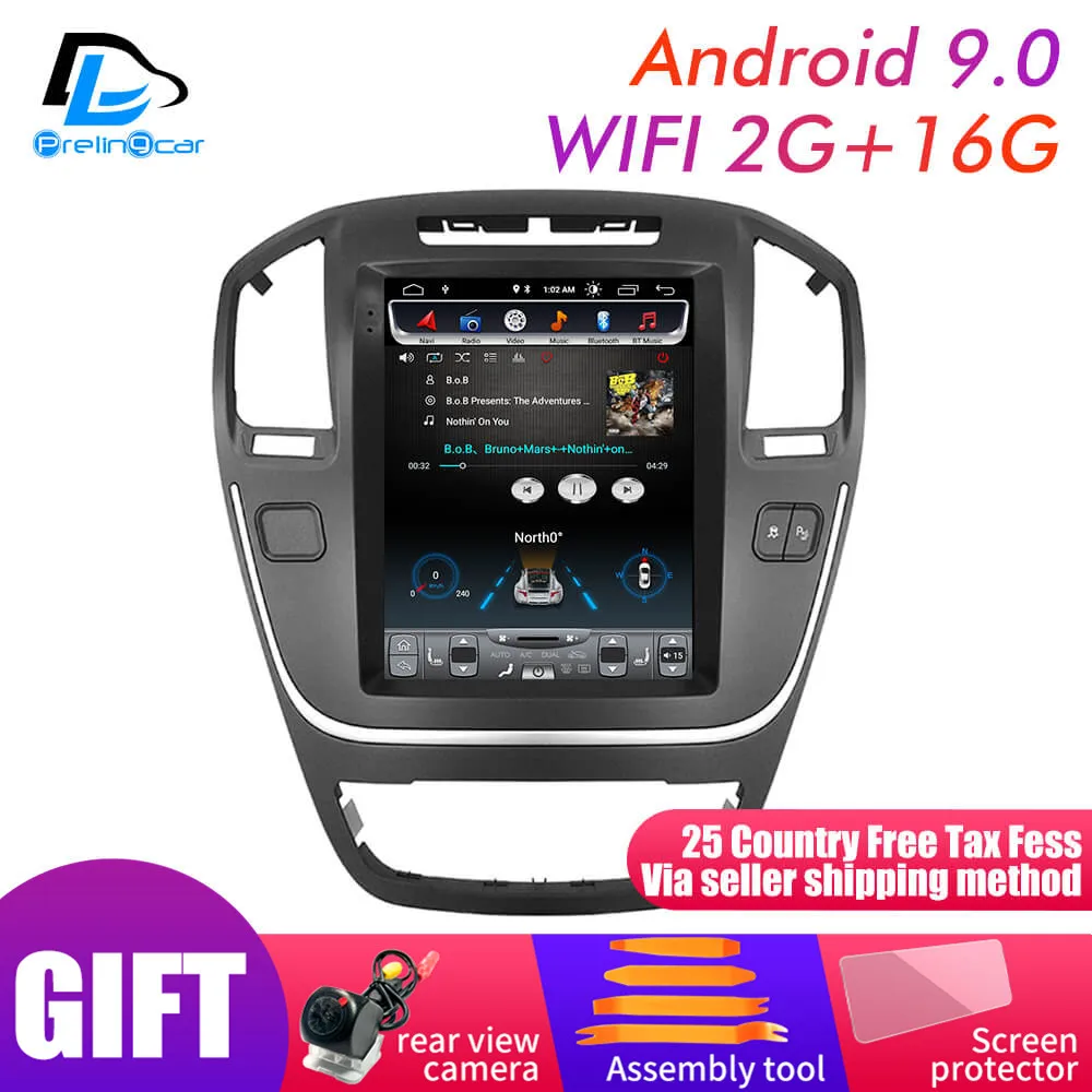 WIFI 2G16G An9.0 4G LTE вертикальный экран android 9,0 Система Автомобильный gps Мультимедиа Видео Радио плеер в тире для opel insignia автомобильный navigaton стерео - Цвет: WIFI 2G16G An9.0