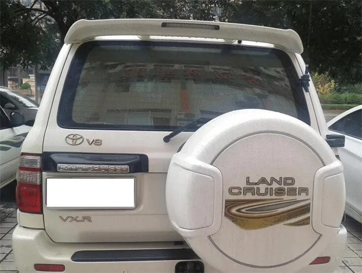 Спойлер для Land Cruiser 4500 4700 задний спойлер из АБС материала автомобиля заднее крыло
