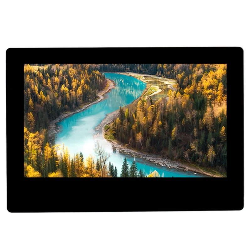 

Digital Photo Frame with Bluetooth 720P HD Electronic Album 16:9 Digital Electronic Video MP4 Player with Remote EU Plug