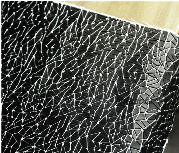 Трехмерная текстура моделирующая креативная ткань модный геометрический