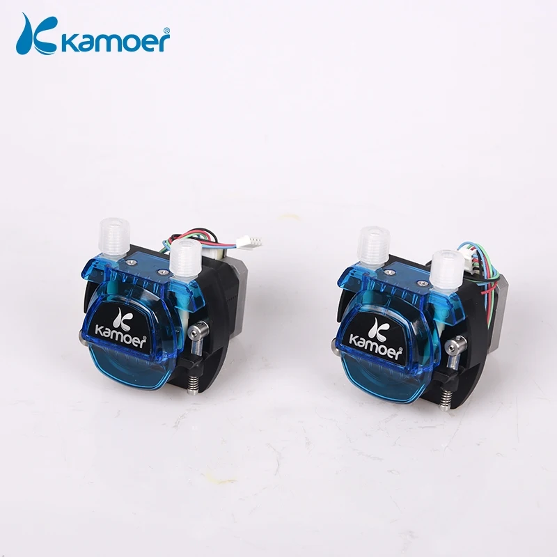 Kamoer Новое поступление Горячая распродажа! ККМ 12/24V шаговый мотор перистальтический насос с использованием геотермальной энергии(13,5~ 320 мл/мин., 4/8 роторов