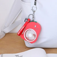 pocket fans keychain usb charge mini hold outdoors fans keyring sika portable small fan keychains mini air cooler
