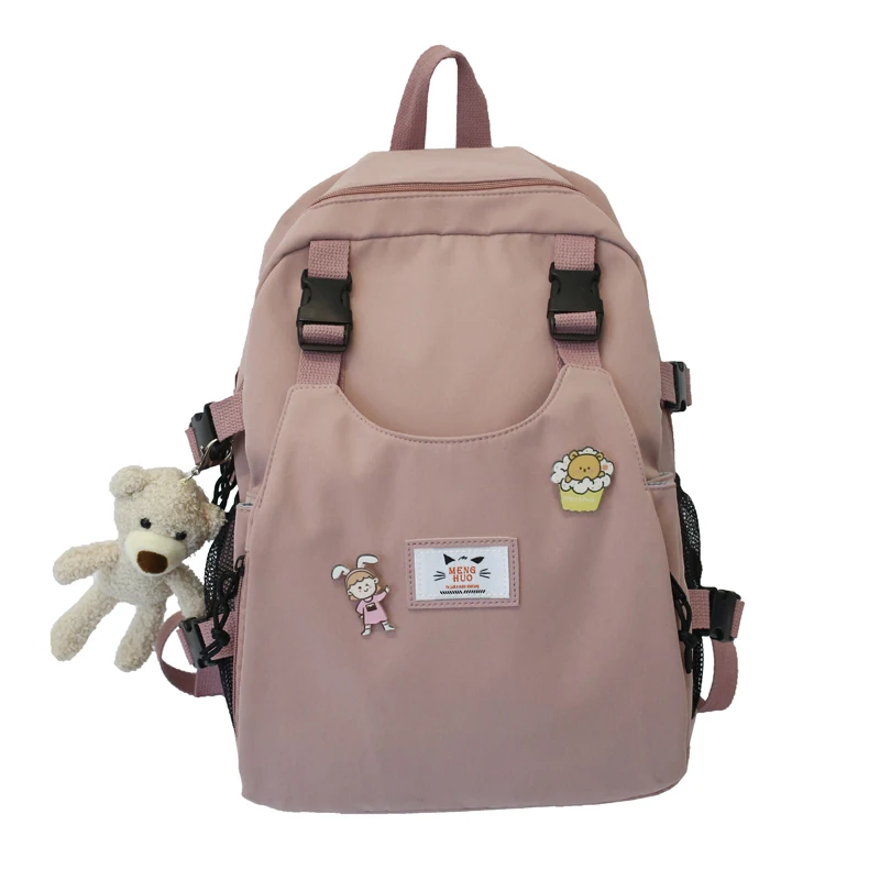

Girl Cute Tide Backpack Women Waterproof School Bags for Teens Female Harajuku School Student Backpack Ladies Japanese Book Bag