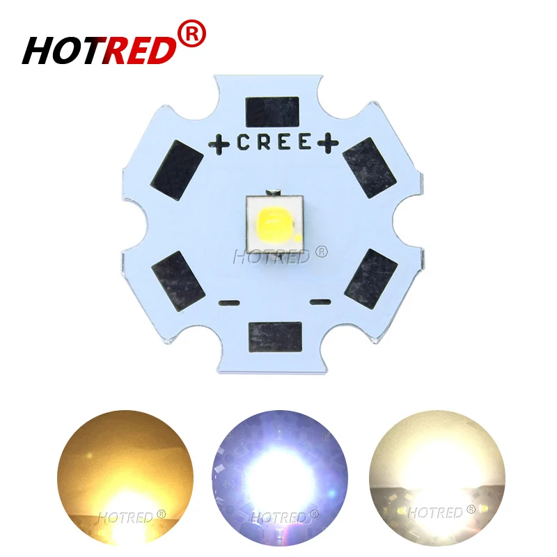 10 шт. 1 Вт 3 3535 SMD высокой Мощность светодиодный чип излучатель холодный белый и