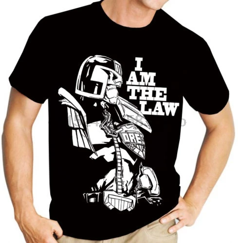 Летняя стильная модная мужская футболка с принтом из комиксов черная в стиле