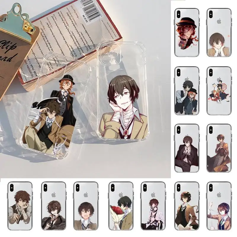 

Bungou Stray Dogs Phone Case for iPhone 11 12 13 mini pro XS MAX 8 7 6 6S Plus X 5S SE 2020 XR cover