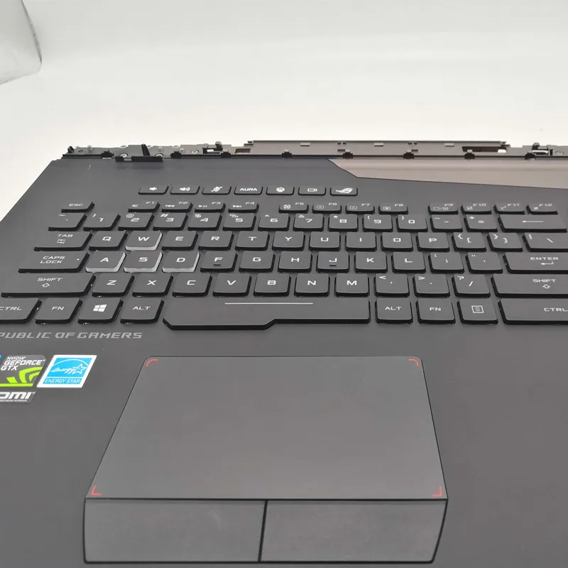 (98% Новый) Оригинальный чехол для Asus G7BI G7BS G7AI G7BM G703 сенсорная клавиатура ноутбука