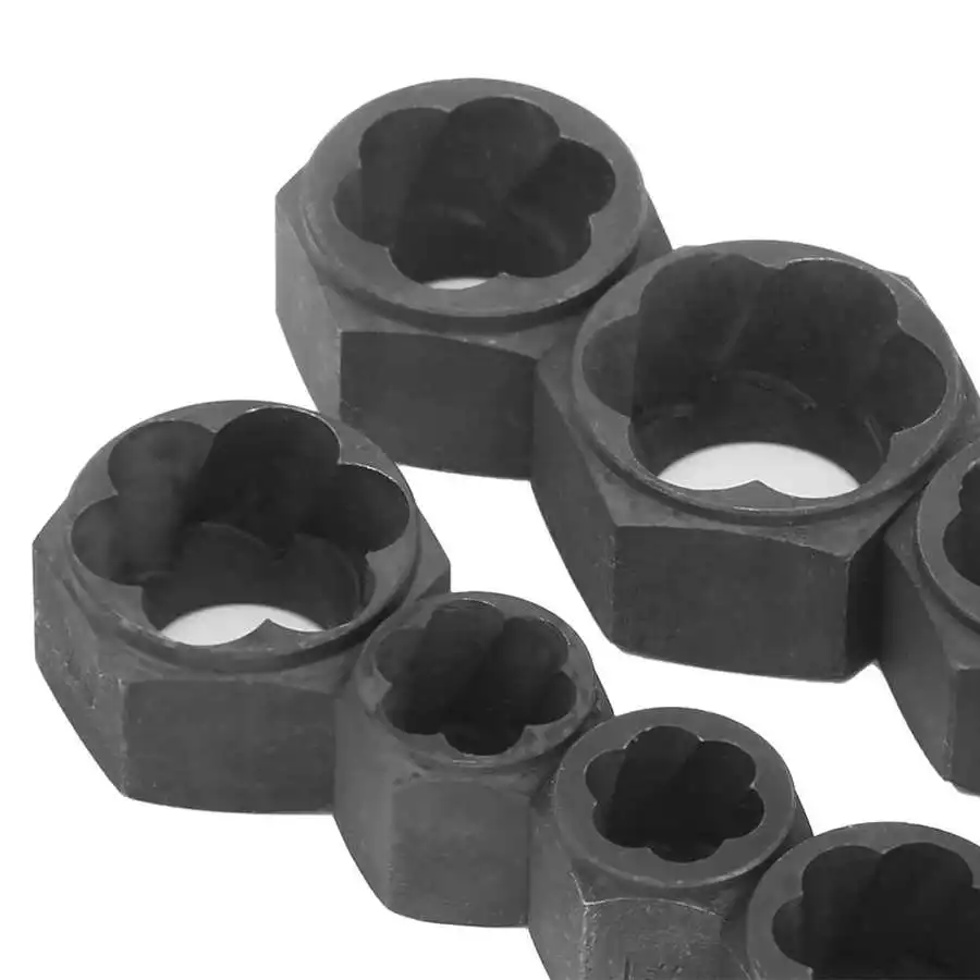Household Power Tool Set Practical 10pcs Damaged Nut Bolts Remover Extractor #1‑#10 (Short Type) | Инструменты