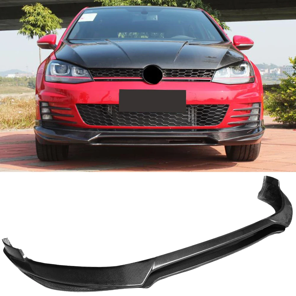 Автомобильный передний бампер спойлер для Volkswagen VW Golf 7 VII GTI 2014-2017 нестандартный из