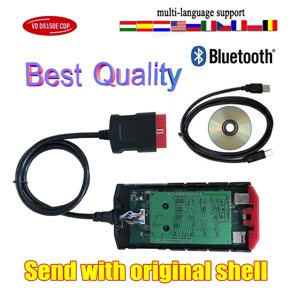 4 цвета! Новинка 2017.r3/2016.r0 генератор ключей на Cd новый Vci Vd Ds150e Cdp Pro Plus Bluetooth для