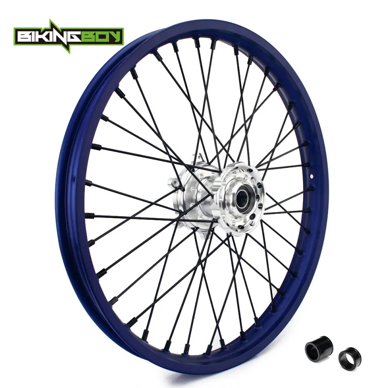 YZF 09-13 Front Sil BIKINGBOY для Yamaha YZ250 YZ450F YZF 250 YZ-F 450 09, 10, 11, 12, 13, 14, 15, 16, 17, 18, 19, мотокросс передние и задние 2" 18" колеса концентраторы - Цвет: YZF 09-13 Front Sil