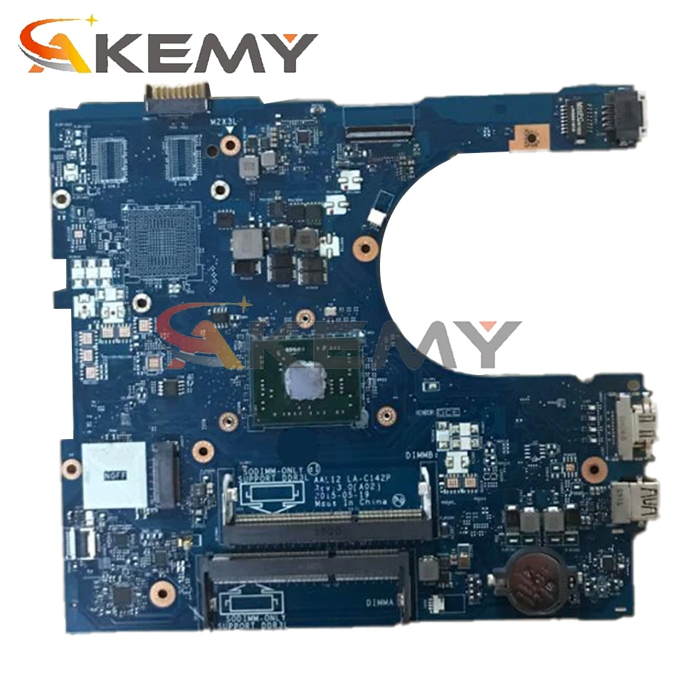 Материнская плата для ноутбука DELL INSPIRON 15 5000 5555 5455 5755 E2-7110 LA-C142P CN-0Y7P00 Y7P00 100%