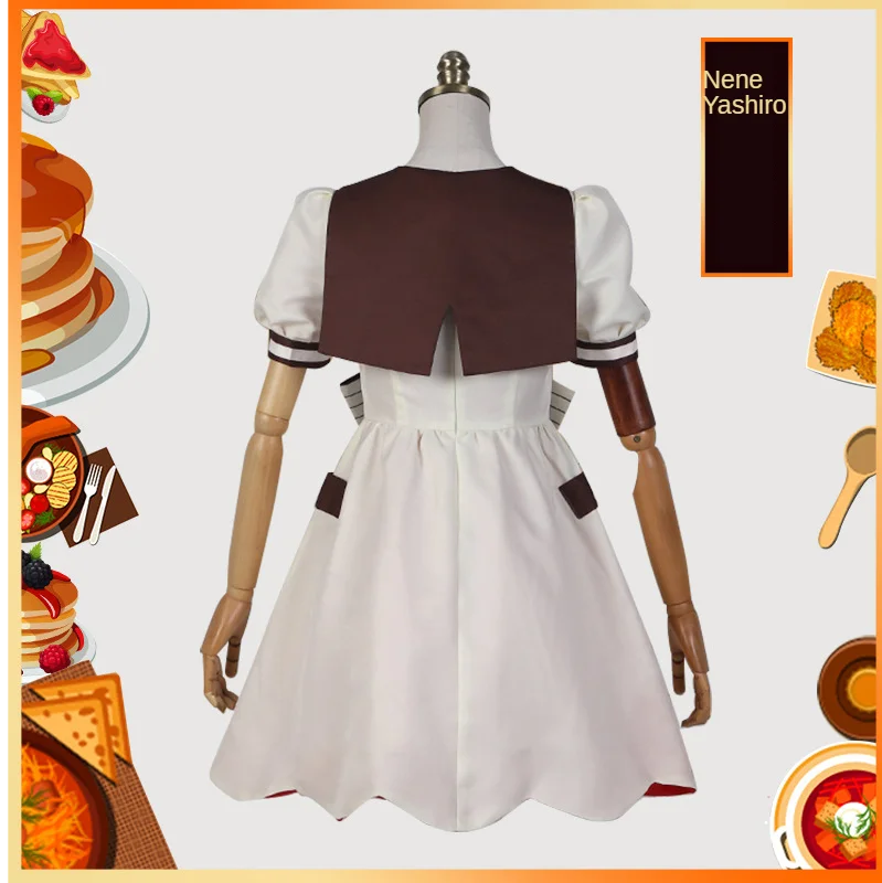 Toilet-Bound Hanako-kun Nene Yashiro Cosplay Costume Dress Stockings Headwear Jibaku Shounen Halloween | Тематическая одежда и