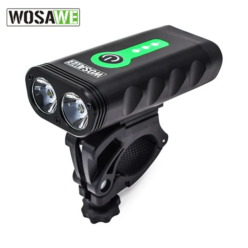 Велосипедный передний фонарь с держателем 5 режимов зарядка через