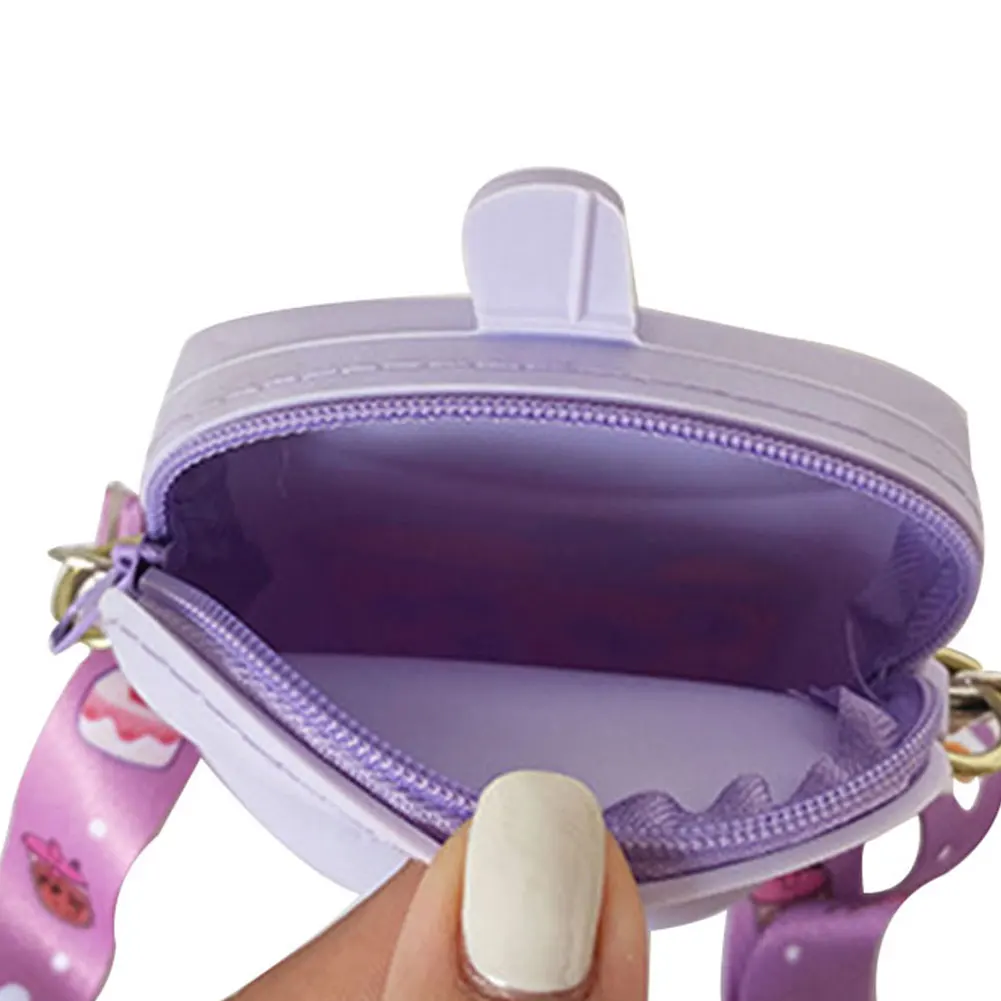 

Toddler Kids Cartoon Purse Shoulder Bag Lovely Drink Shape Crossbody Bag Birthday Christmas Gift for Little Girls